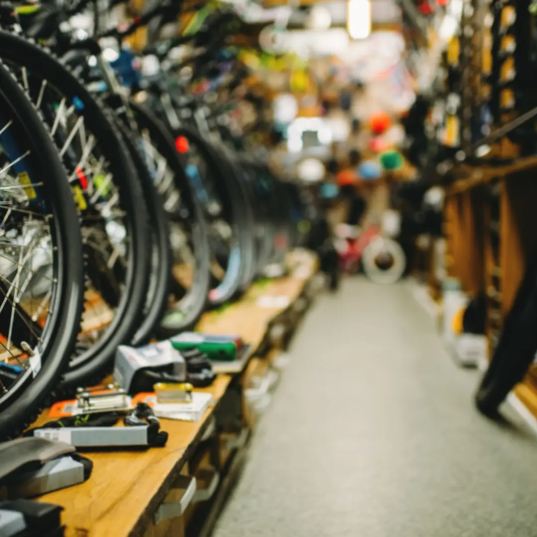 Kassasysteem fietsenwinkel