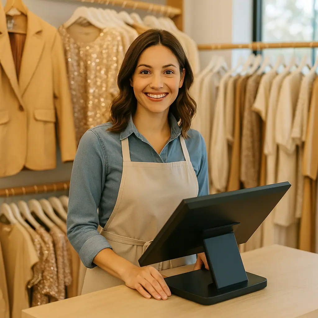 Kassasysteem kledingwinkel